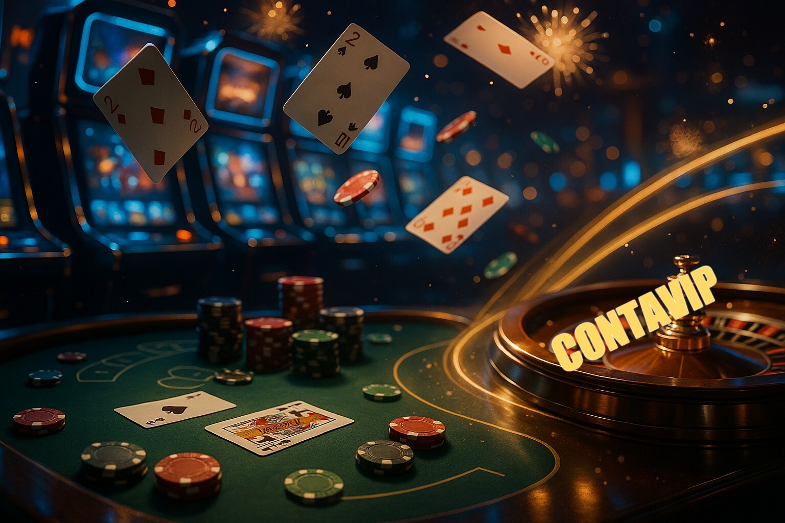 Jogos emocionantes no CONTAVIP
